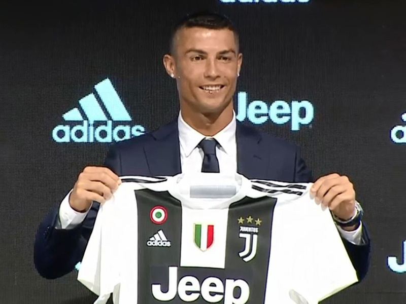Cristiano Ronaldo é da Juventus