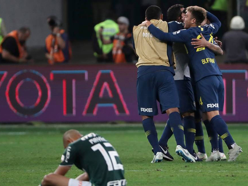 Boca Juniors segura empate, elimina o Palmeiras e fará final com o River Plate 